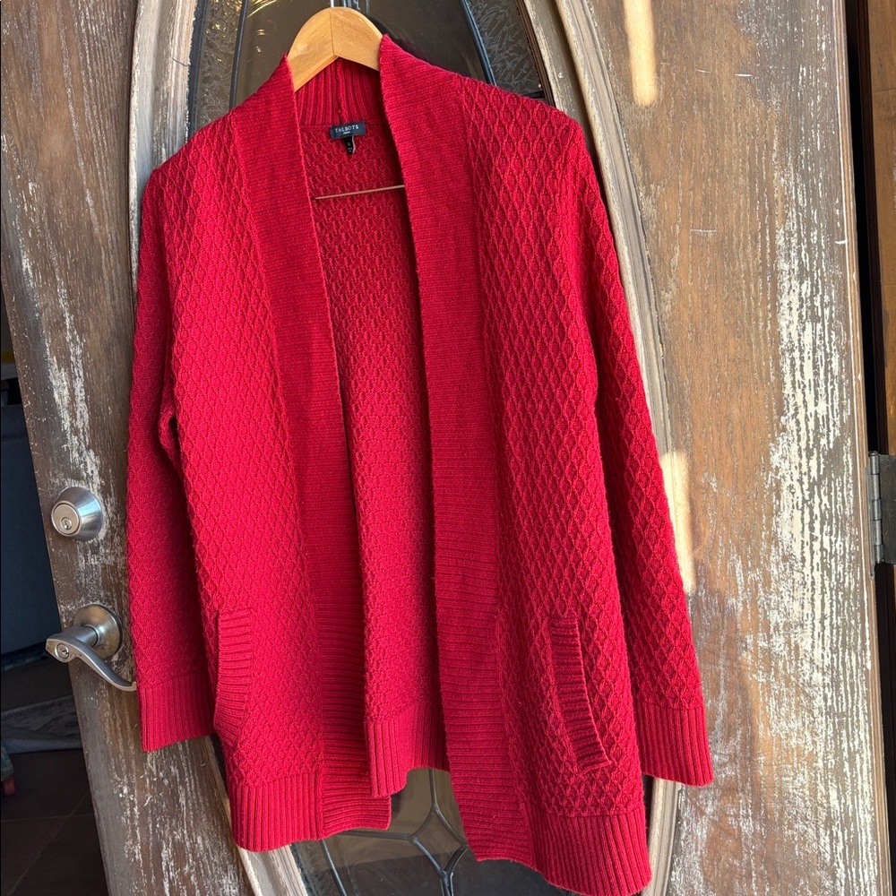 Talbots Lambswool Cardigan! Size 1X